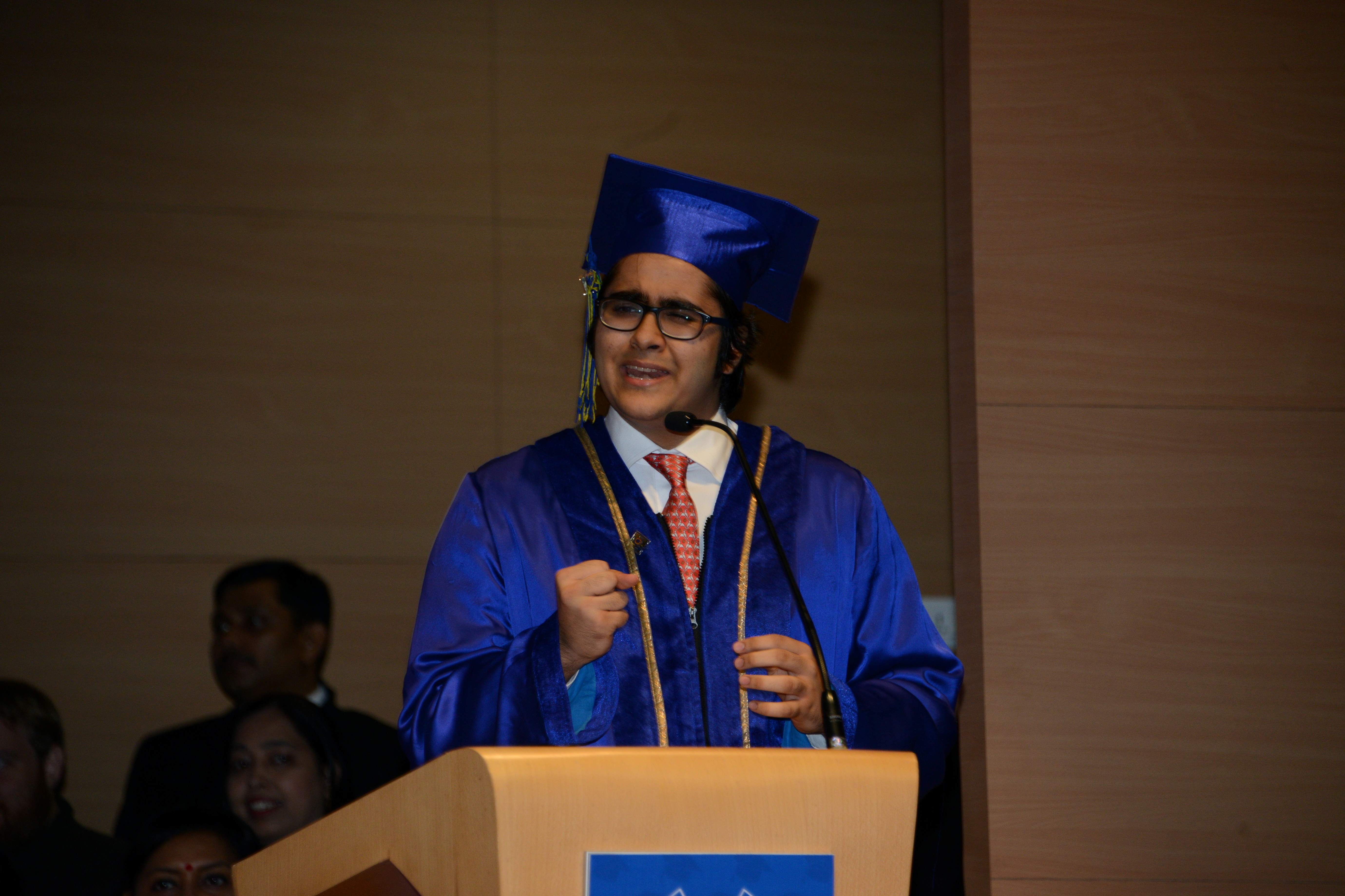 Class Speaker Aman Nathani