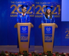 Speech by Head Girl Shanaya Piramal & Head Boy Vikram Sivashankar
