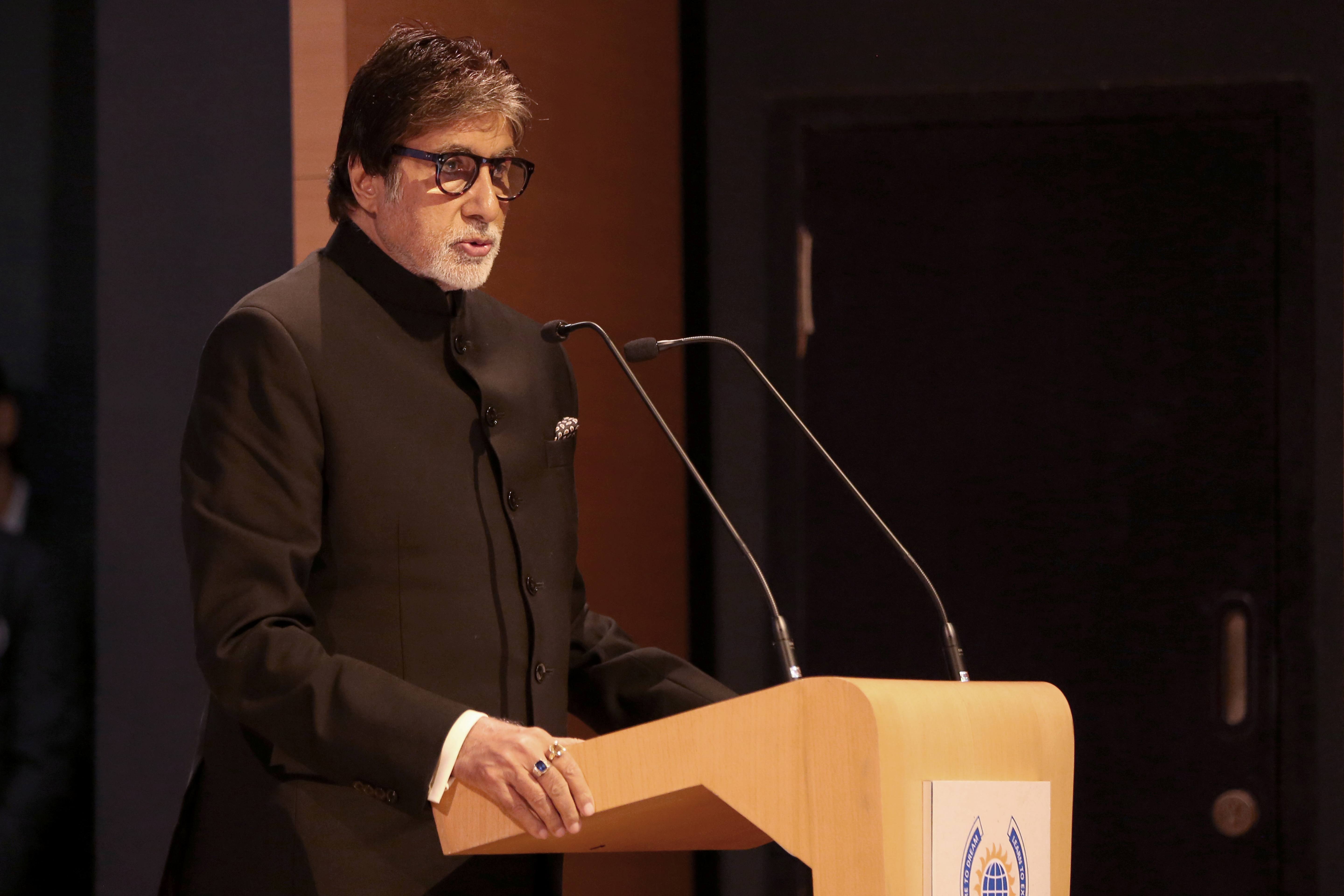 Speech by Shri. Amitabh Bachchan