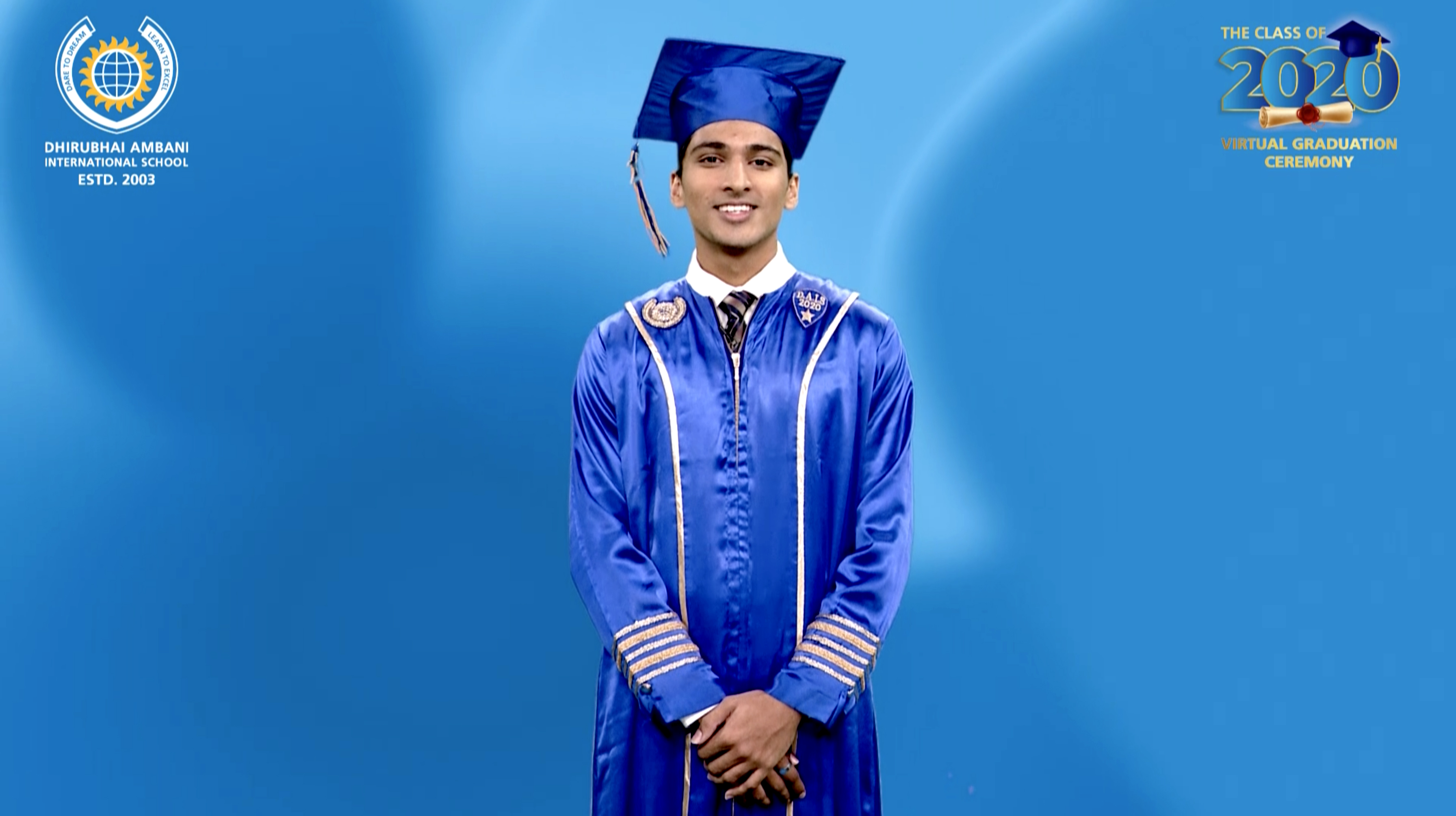 Head Boy Aryaman Dholakia Speech