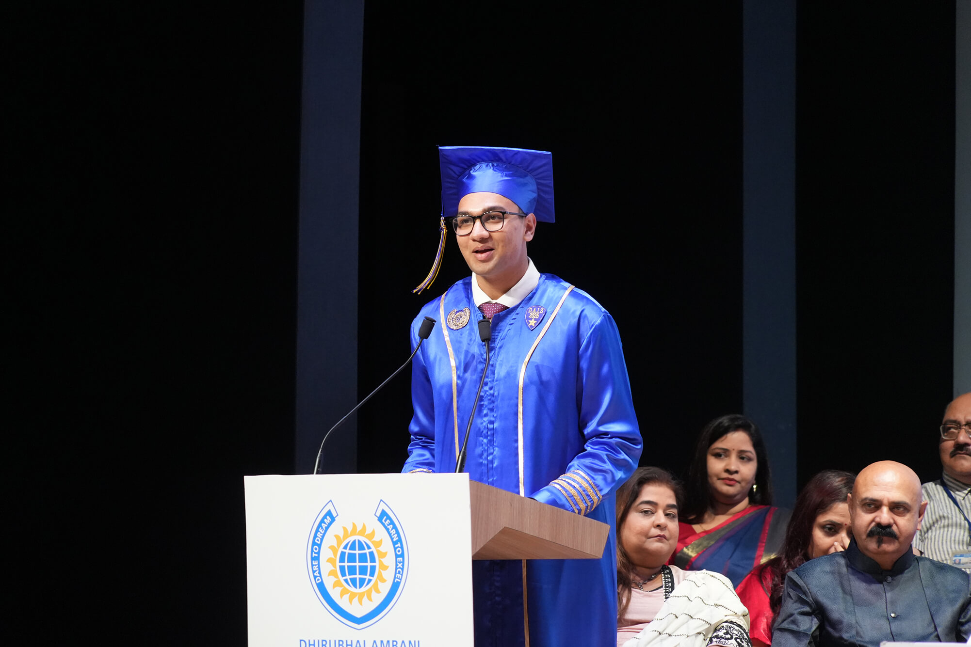 Speech by Head Boy Aditya Ankhad