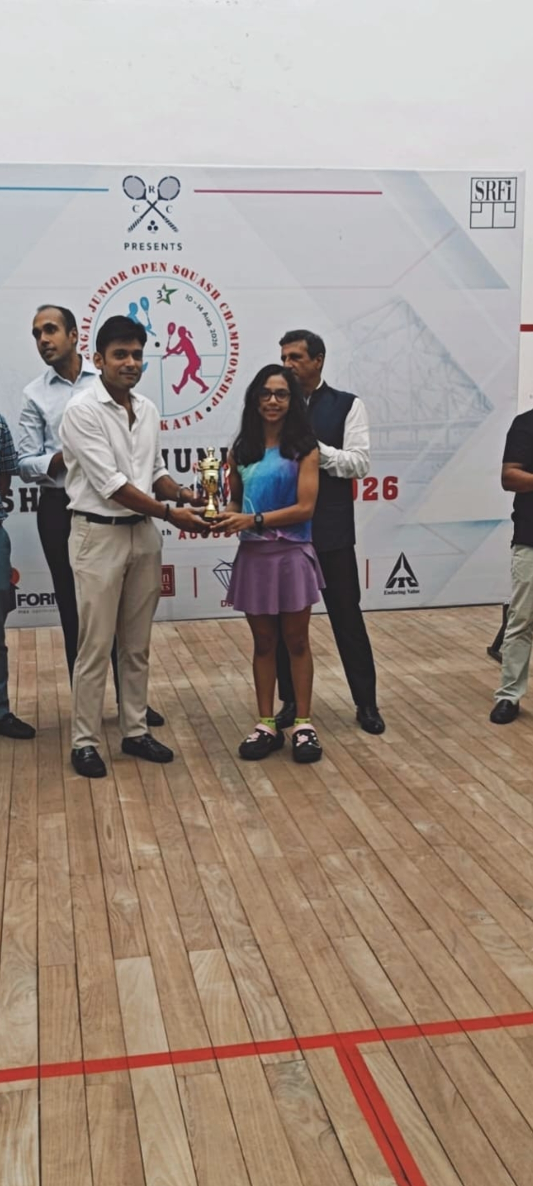 Shanaya Ranks Among India’s Top U15 Squash Players!