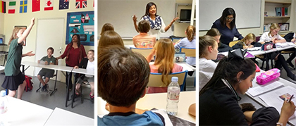 DAIS Teachers Visit Ermitage School