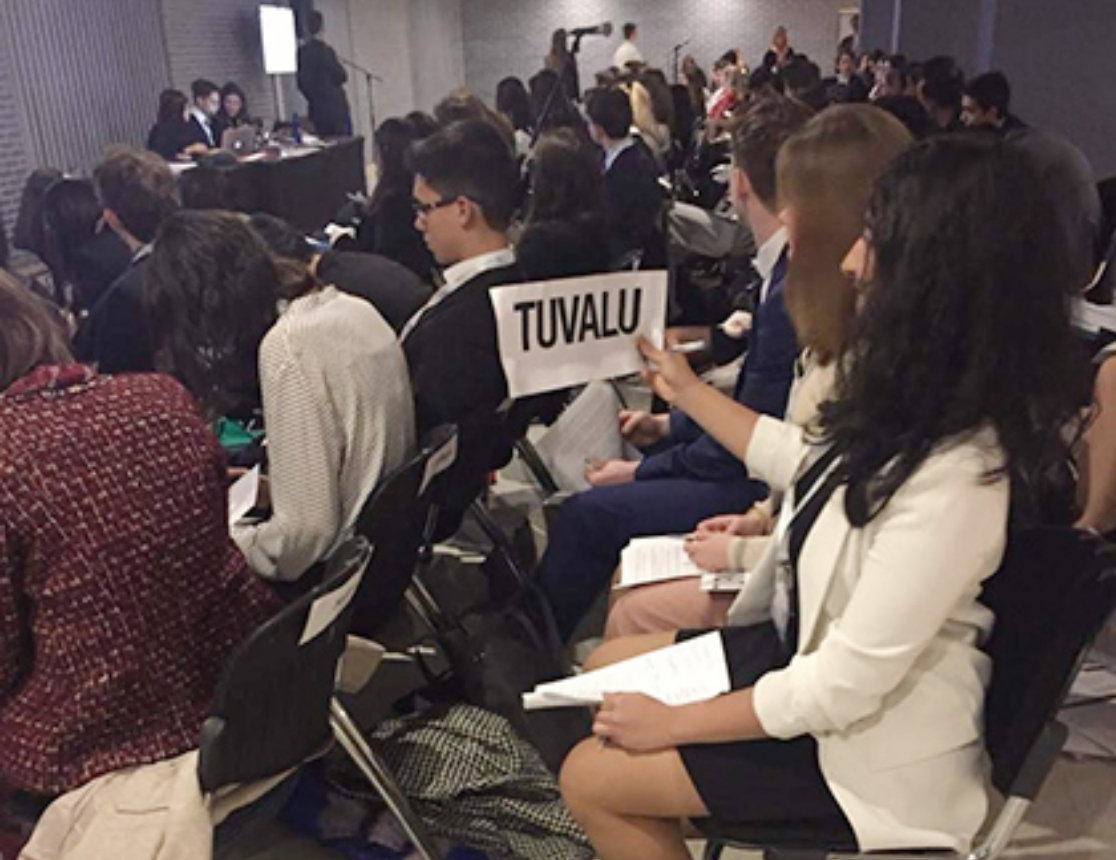 Representing Tuvalu in Committee Debates