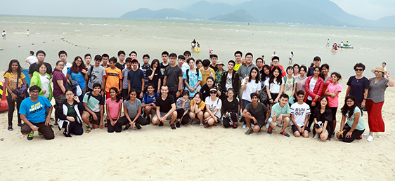 Exchange trip to the Concord College of Sino-Canada, Shenzhen CHINA