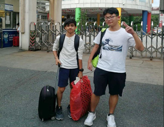 Exchange trip to the Concord College of Sino-Canada, Shenzhen CHINA